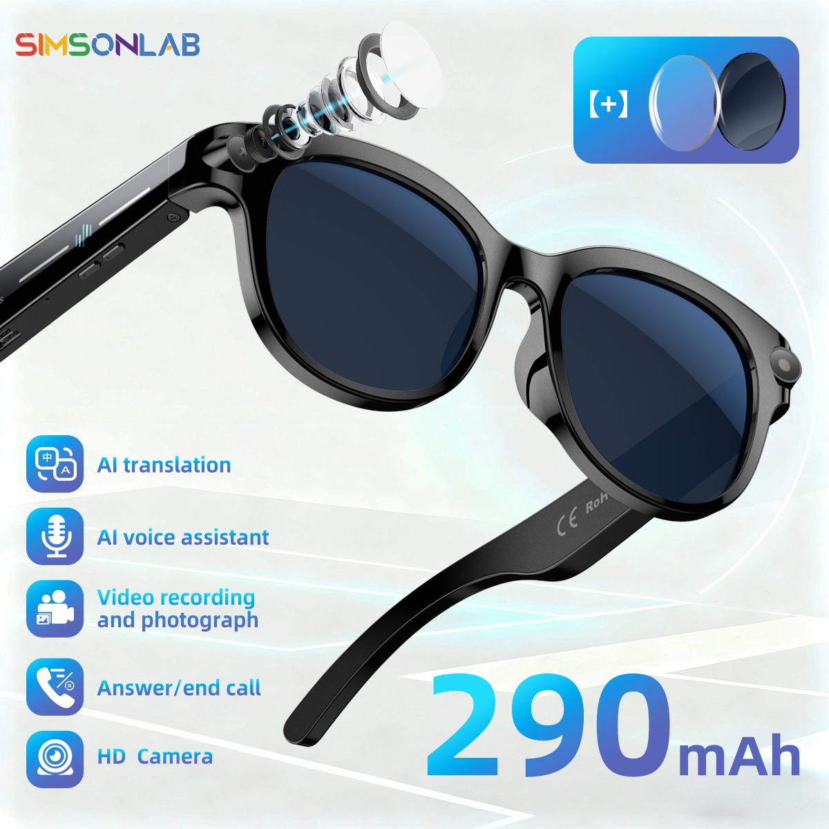 The Ultimate Guide to NEW AI Smart Glasses HD Camera LED light AI Translation Dialogue 290mAh Battery Meeting Video Record Outdoor Sports Sunglasses: Everything You Need to Know