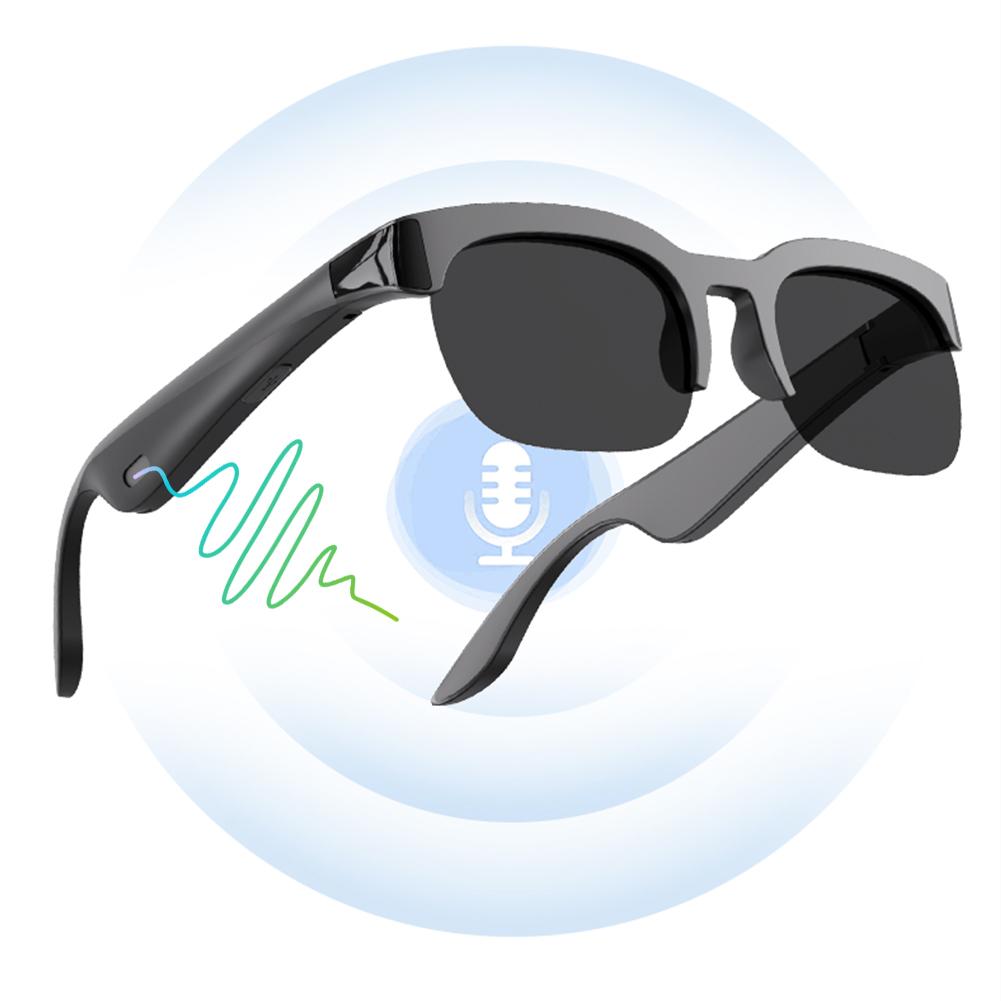 New AI Intelligent Translator Bluetooth Smart Glasses Men 110 Language AI Anti-UV Translation Bluetooth Glasses Women