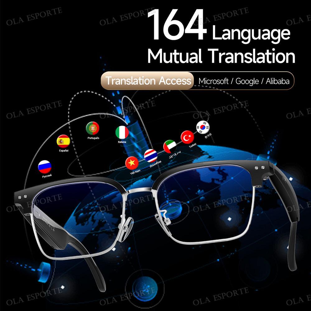 How Fashion Smart Glasses Bluetooth call Voice Assistant Music Playback AI Intelligent Translation Glasses 170mAh Long Battery Life Can Transform Your Daily Routine