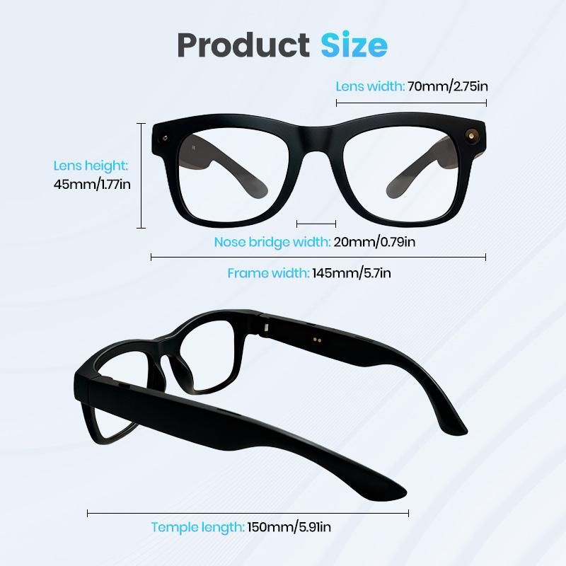 5 Surprising Benefits of Using AI Smart Glasses 800W HD Bluetooth Camera 1080P Video Recording Sunglasses Real-Time Translation for Android iOS