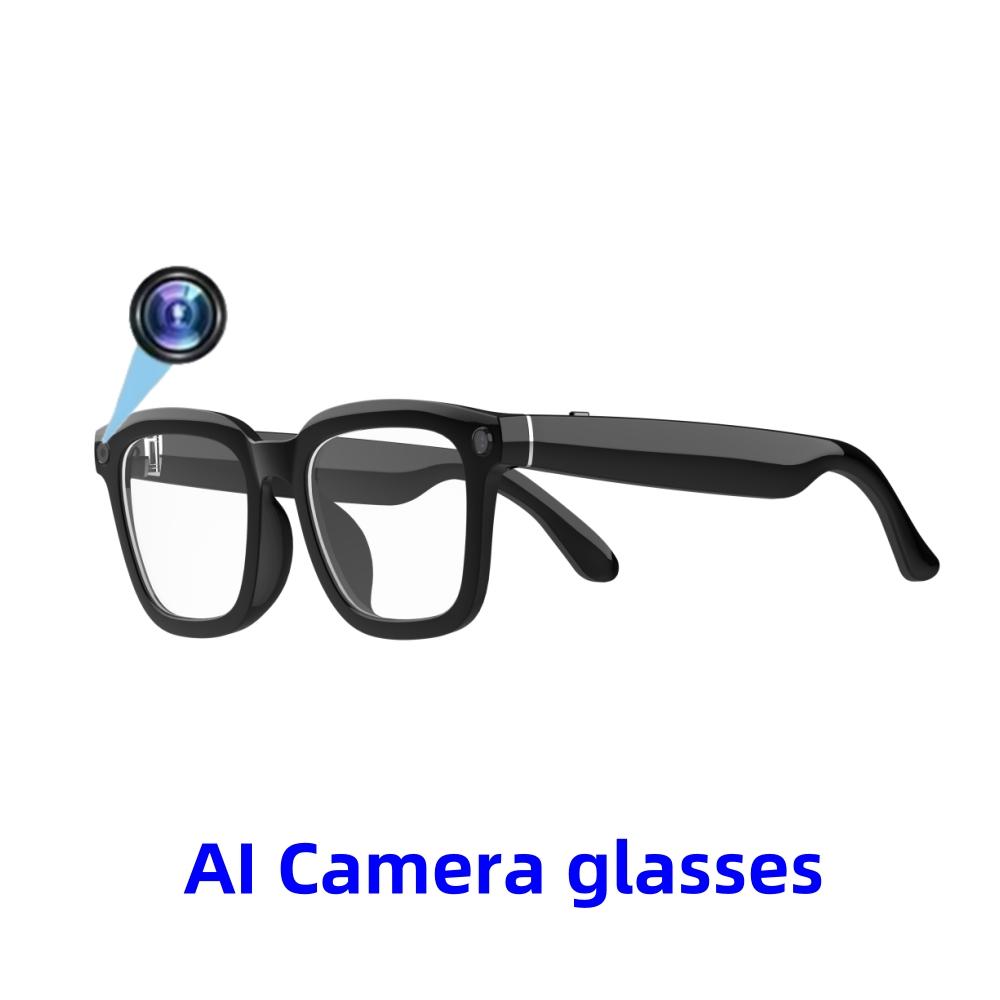 AI High Level Smart Glasses Wireless Real-Time Translation Glasses with AI Photography Voice Calls Music Playback Versatile