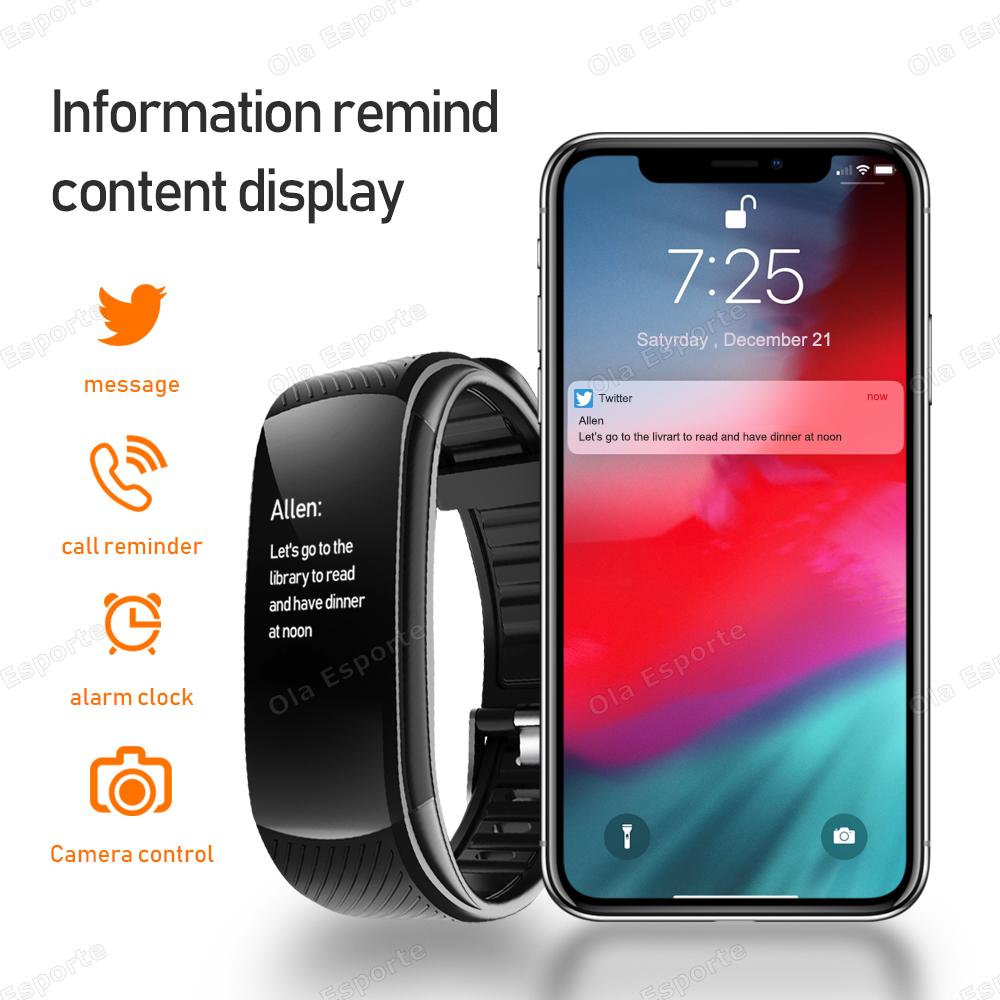 Smart Watch Men Women Bluetooth Step Counting Sports Bracelet Fitness Tracker Heart Rate Blood Pressure Sleep Smart Bracelet New