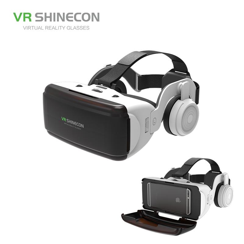 VR Shinecon 3D Glasses Virtual Reality Casque Goggles HeadsetFor Cell Phone Mobile Smartphones Binoculars Video Game Wirth Lens - Image 4
